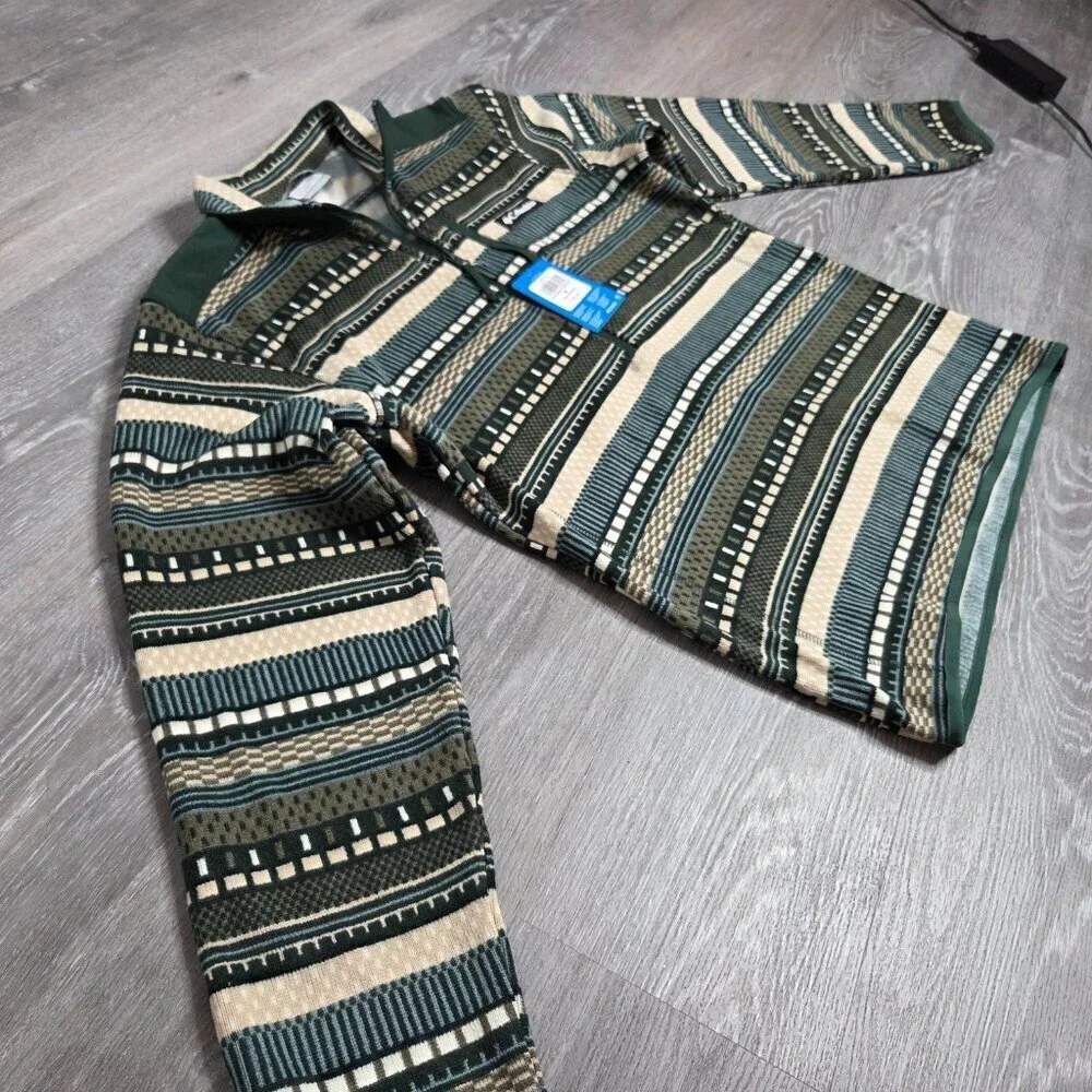 NWT Columbia Men's Sweater Weather Printed Half Zip II Sweater Medium